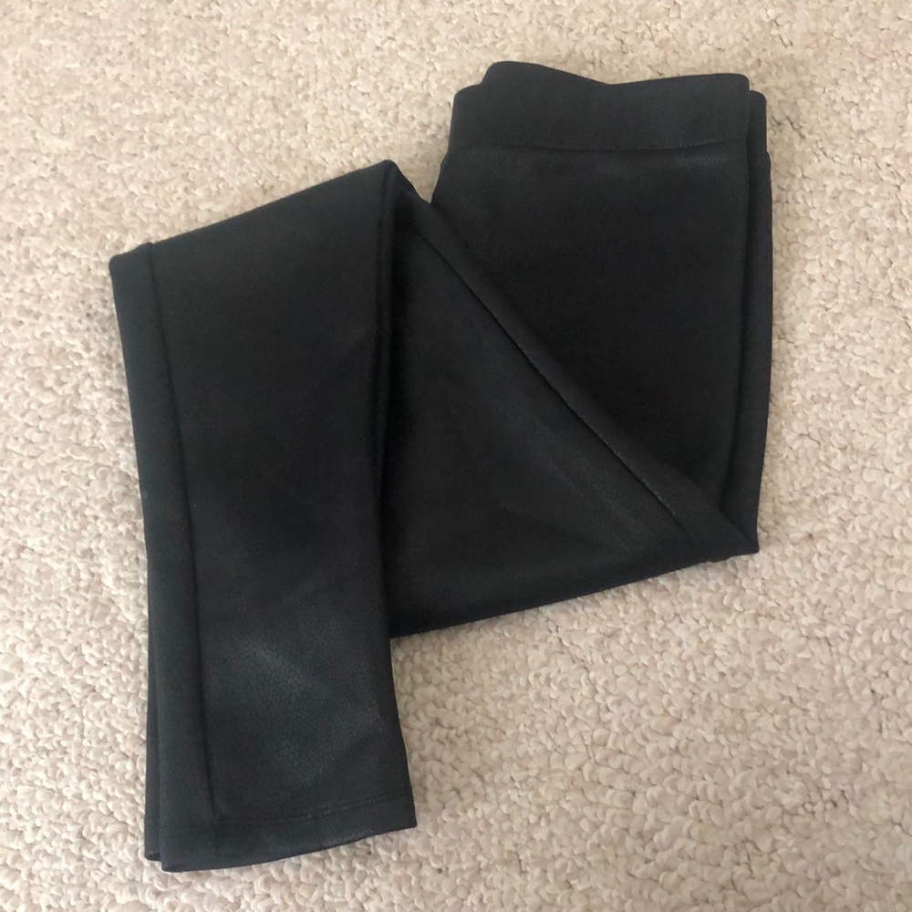 Snake-skin print leggings/pants